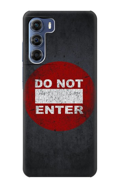 S3683 Do Not Enter Case Cover Custodia per Motorola Edge S30