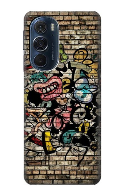 S3394 Graffiti Wall Case Cover Custodia per Motorola Edge X30