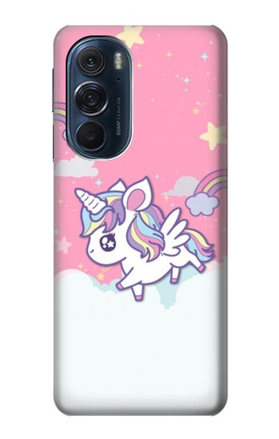 S3518 Unicorn Cartoon Case Cover Custodia per Motorola Edge X30