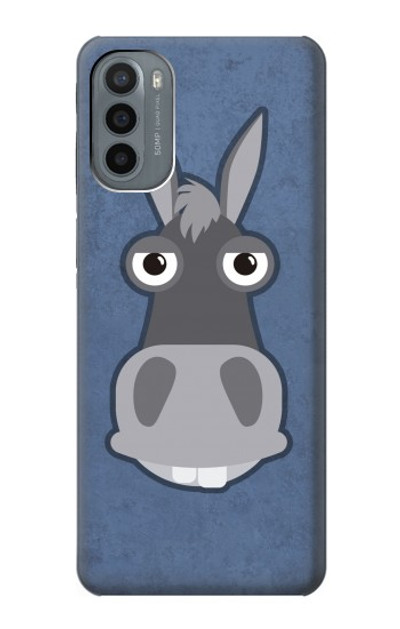 S3271 Donkey Cartoon Case Cover Custodia per Motorola Moto G31