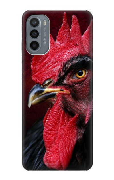 S3797 Chicken Rooster Case Cover Custodia per Motorola Moto G31