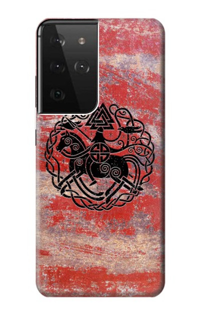 S3831 Viking Norse Ancient Symbol Case Cover Custodia per Samsung Galaxy S21 Ultra 5G