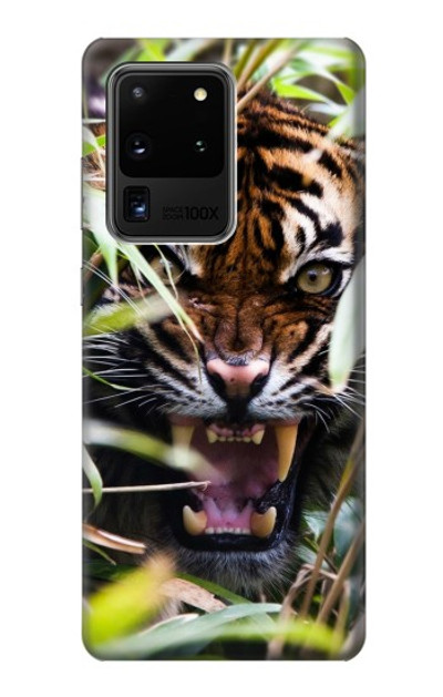 S3838 Barking Bengal Tiger Case Cover Custodia per Samsung Galaxy S20 Ultra