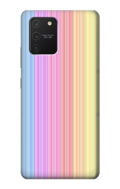 S3849 Colorful Vertical Colors Case Cover Custodia per Samsung Galaxy S10 Lite