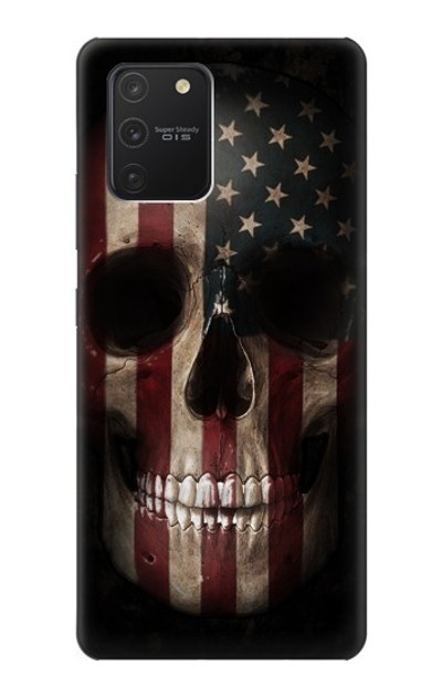 S3850 American Flag Skull Case Cover Custodia per Samsung Galaxy S10 Lite