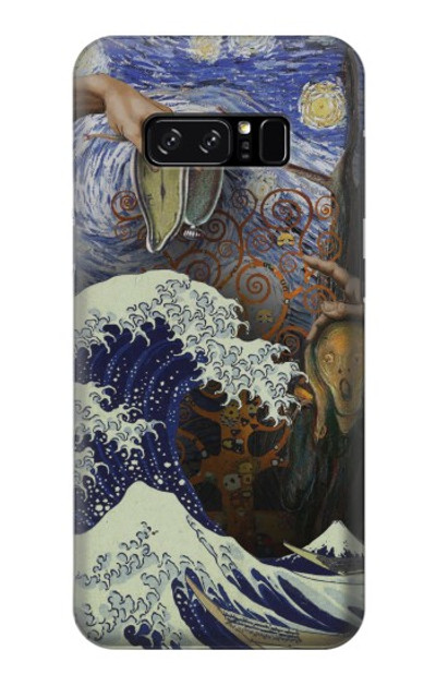 S3851 World of Art Van Gogh Hokusai Da Vinci Case Cover Custodia per Note 8 Samsung Galaxy Note8