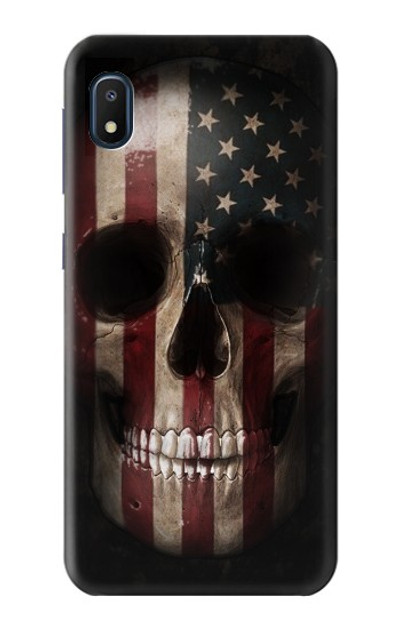 S3850 American Flag Skull Case Cover Custodia per Samsung Galaxy A10e