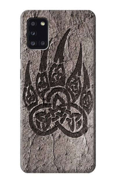 S3832 Viking Norse Bear Paw Berserkers Rock Case Cover Custodia per Samsung Galaxy A31