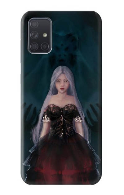 S3847 Lilith Devil Bride Gothic Girl Skull Grim Reaper Case Cover Custodia per Samsung Galaxy A71