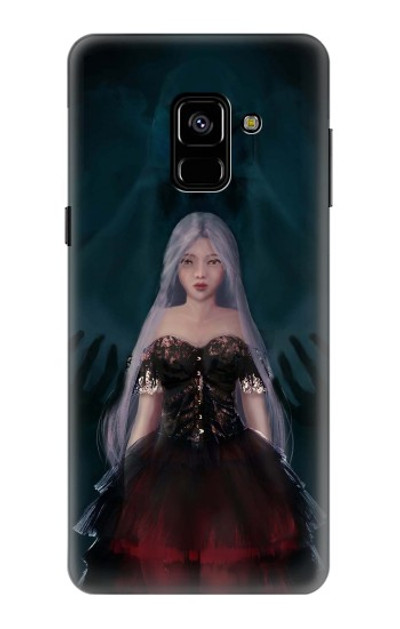 S3847 Lilith Devil Bride Gothic Girl Skull Grim Reaper Case Cover Custodia per Samsung Galaxy A8 (2018)