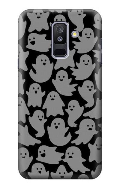 S3835 Cute Ghost Pattern Case Cover Custodia per Samsung Galaxy A6+ (2018), J8 Plus 2018, A6 Plus 2018