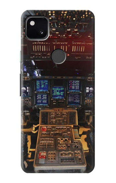 S3836 Airplane Cockpit Case Cover Custodia per Google Pixel 4a