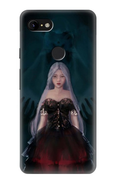 S3847 Lilith Devil Bride Gothic Girl Skull Grim Reaper Case Cover Custodia per Google Pixel 3 XL