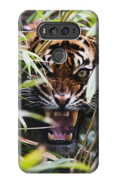 S3838 Barking Bengal Tiger Case Cover Custodia per LG V20