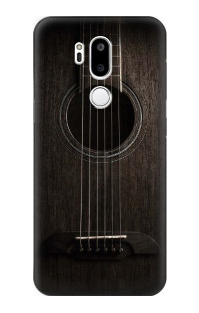 S3834 Old Woods Black Guitar Case Cover Custodia per LG G7 ThinQ