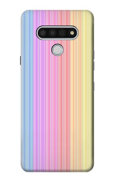 S3849 Colorful Vertical Colors Case Cover Custodia per LG Stylo 6