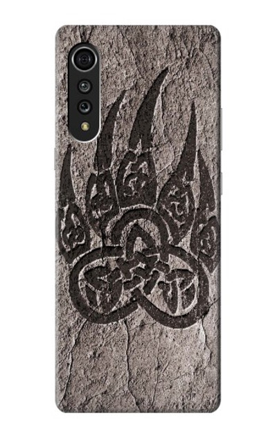 S3832 Viking Norse Bear Paw Berserkers Rock Case Cover Custodia per LG Velvet