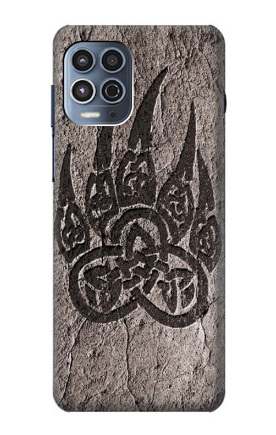 S3832 Viking Norse Bear Paw Berserkers Rock Case Cover Custodia per Motorola Moto G100