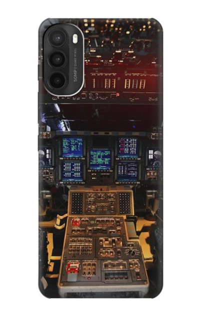 S3836 Airplane Cockpit Case Cover Custodia per Motorola Moto G71 5G