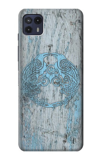 S3829 Huginn And Muninn Twin Ravens Norse Case Cover Custodia per Motorola Moto G50 5G