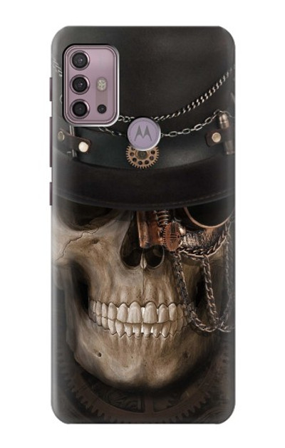 S3852 Steampunk Skull Case Cover Custodia per Motorola Moto G30, G20, G10