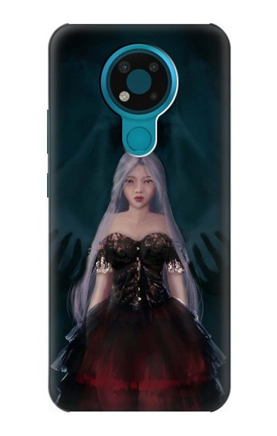 S3847 Lilith Devil Bride Gothic Girl Skull Grim Reaper Case Cover Custodia per Nokia 3.4