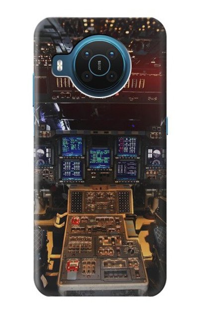 S3836 Airplane Cockpit Case Cover Custodia per Nokia X20