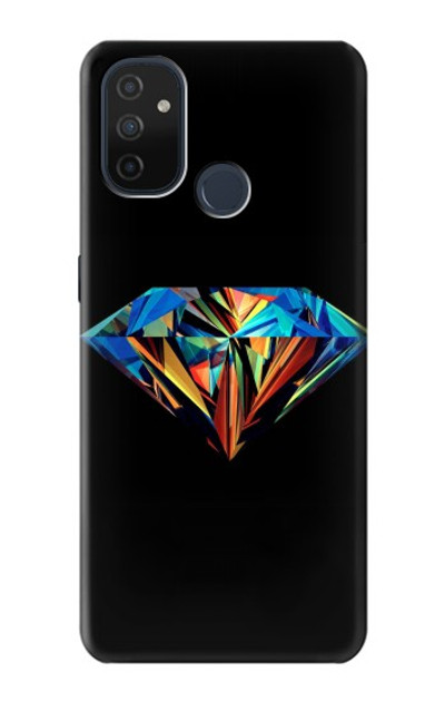 S3842 Abstract Colorful Diamond Case Cover Custodia per OnePlus Nord N100