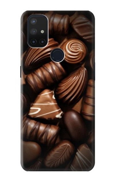 S3840 Dark Chocolate Milk Chocolate Lovers Case Cover Custodia per OnePlus Nord N10 5G