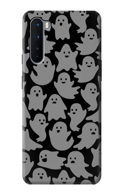 S3835 Cute Ghost Pattern Case Cover Custodia per OnePlus Nord