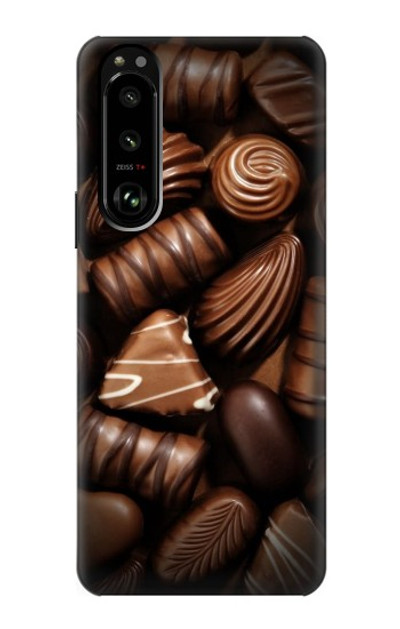 S3840 Dark Chocolate Milk Chocolate Lovers Case Cover Custodia per Sony Xperia 5 III