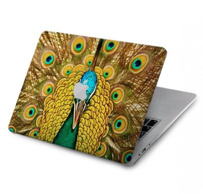 S0513 Peacock Case Cover Custodia per MacBook Pro 14 M1,M2,M3 (2021,2023) - A2442, A2779, A2992, A2918