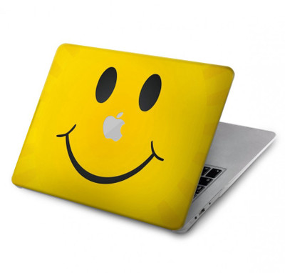 S1146 Yellow Sun Smile Case Cover Custodia per MacBook Pro 16 M1,M2 (2021,2023) - A2485, A2780