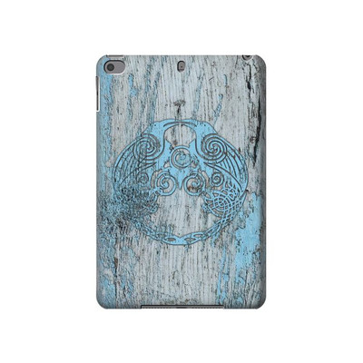 S3829 Huginn And Muninn Twin Ravens Norse Case Cover Custodia per iPad mini 4, iPad mini 5, iPad mini 5 (2019)