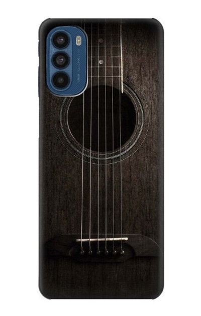 S3834 Old Woods Black Guitar Case Cover Custodia per Motorola Moto G41