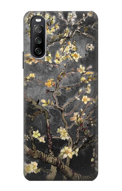 S2664 Black Blossoming Almond Tree Van Gogh Case Cover Custodia per Sony Xperia 10 III Lite