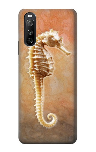 S2674 Seahorse Skeleton Fossil Case Cover Custodia per Sony Xperia 10 III Lite