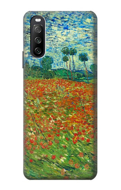 S2681 Field Of Poppies Vincent Van Gogh Case Cover Custodia per Sony Xperia 10 III Lite