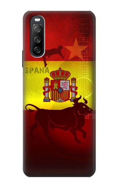 S2984 Spain Football Soccer Case Cover Custodia per Sony Xperia 10 III Lite