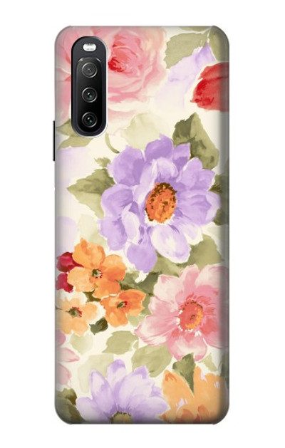 S3035 Sweet Flower Painting Case Cover Custodia per Sony Xperia 10 III Lite