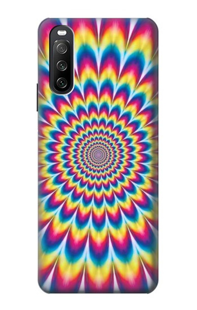 S3162 Colorful Psychedelic Case Cover Custodia per Sony Xperia 10 III Lite