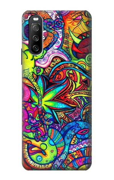 S3255 Colorful Art Pattern Case Cover Custodia per Sony Xperia 10 III Lite