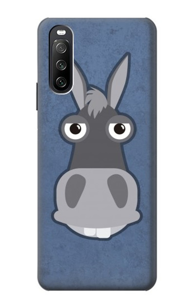 S3271 Donkey Cartoon Case Cover Custodia per Sony Xperia 10 III Lite