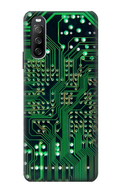 S3392 Electronics Board Circuit Graphic Case Cover Custodia per Sony Xperia 10 III Lite