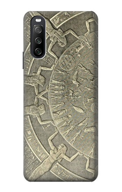 S3396 Dendera Zodiac Ancient Egypt Case Cover Custodia per Sony Xperia 10 III Lite