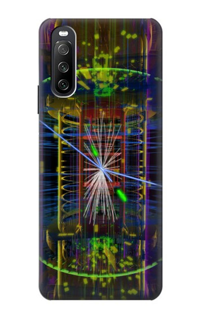 S3545 Quantum Particle Collision Case Cover Custodia per Sony Xperia 10 III Lite