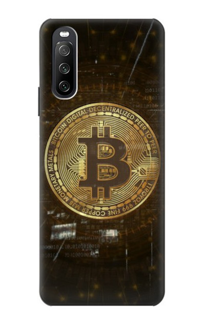 S3798 Cryptocurrency Bitcoin Case Cover Custodia per Sony Xperia 10 III Lite