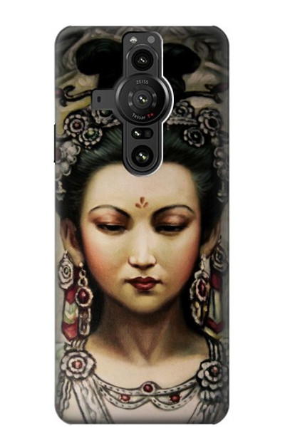 S0681 Guan Yin Case Cover Custodia per Sony Xperia Pro-I S0681 Guan Yin Case Cover Custodia per Sony Xperia Pro-I