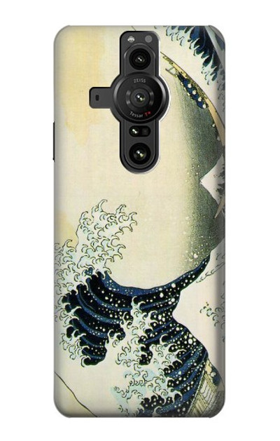 S1040 Hokusai The Great Wave of Kanagawa Case Cover Custodia per Sony Xperia Pro-I S1040 Hokusai The Great Wave of Kanagawa Case Cover Custodia per Sony Xperia Pro-I