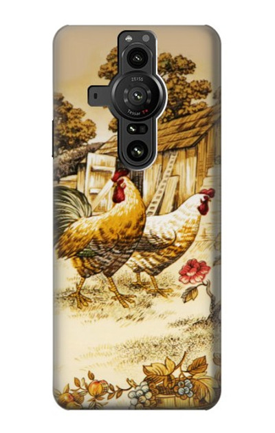 S2181 French Country Chicken Case Cover Custodia per Sony Xperia Pro-I S2181 French Country Chicken Case Cover Custodia per Sony Xperia Pro-I